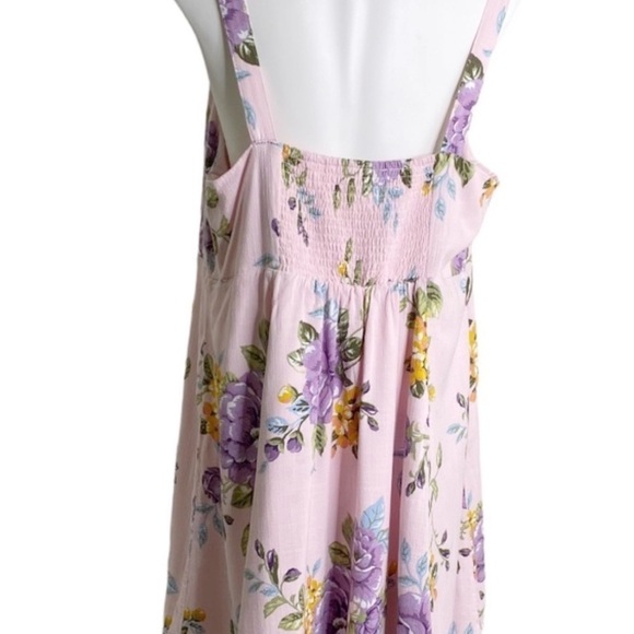 Forever 21 Women’s Pink Floral Sundress Size 2X - Picture 10 of 12